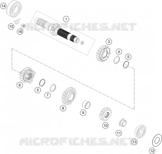 GETRIEBE HAUPTWELLE