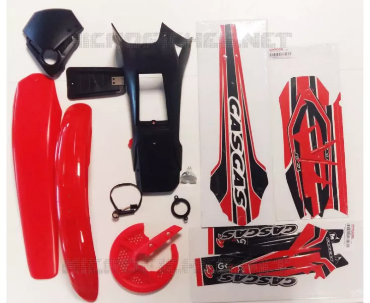 PLASTIK-KIT ROT TXT PRO 2002-2010