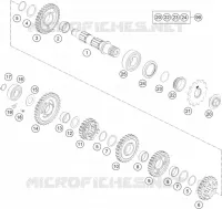 GETRIEBE VORGELEGEWELLE