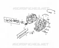 MOTORGEHÄUSE / OLPUMPE