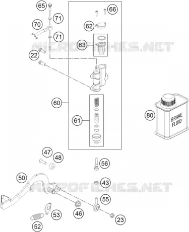 BREMSPUMPE HINTEN