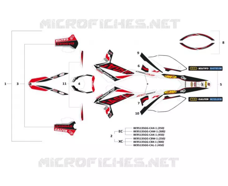 AUFKLEBER RACING