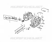 MOTORGEHÄUSE / OLPUMPE