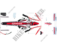AUFKLEBER KIT für GASGAS TXT RACING 300 E4 2018